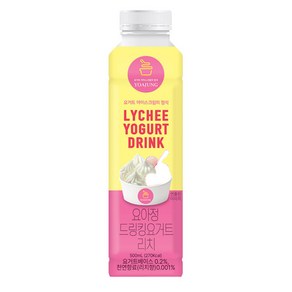 요아정 드링킹요거트 리치, 3개, 500ml