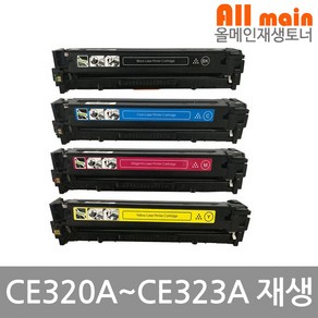 Colo LaseJet Po CM1415fnw MFP HP호환 재생토너 (고품질), 1개, 검정