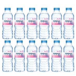 롯데칠성 아이시스 8.0 생수 무라벨 유라벨 300ml x 240개