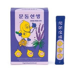 문동선생 천문동 맥문동 진액 액상스틱, 1개, 30개입, 10g