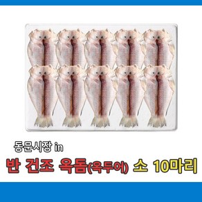 (무료배송) 반 건조 옥돔(옥두어 )제주농수산 소사이즈 10마리