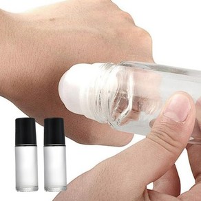 비저너 롤온 향수 공병 소분 롤러볼 30ml, 2개, 투명