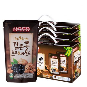 삼육두유 검은콩 호두아몬드 파우치 190ML, 60개