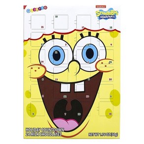 Galerie 크리스마스 스펀지밥 어드벤트 캘린더 50g 2021 2022 Christmas SpongeBob Calendar