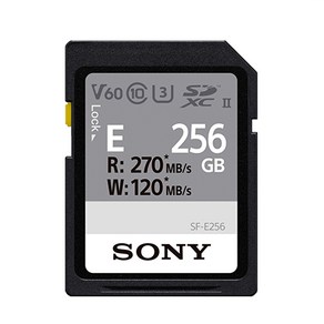 소니 SDXC UHS 2 U3 메모리카드 SF-E256, 256GB, 1개