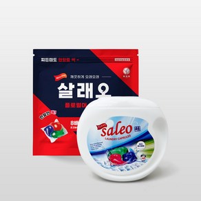 살래오 중성 캡슐세제 14g 40개입+14g 60개입(리필형), 1세트, 100개입