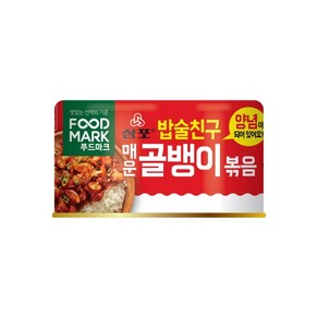 푸드마크 밥술친구 매운 골뱅이 120g