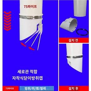 파이프 배관 역지변 체크밸브 역류방지, 1개