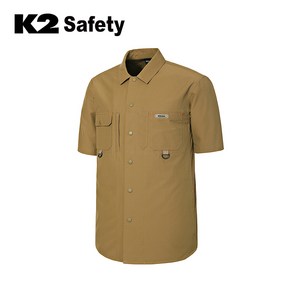 K2 Safety SH-2402 (BR) 반팔셔츠 단체복 근무복 워크웨어 여름유니폼