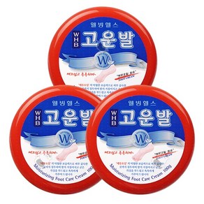 WHB 고운발 크림100g 약국전용 크림 100g 3개입 풋크림