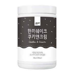 한끼쉐이크 쿠키앤크림 500g, 16회분, 1개