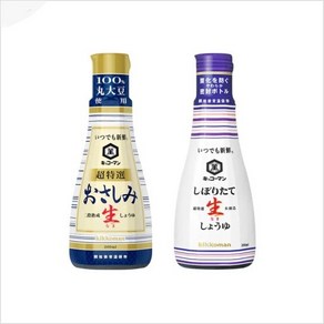 일본 회간장 기꼬만 생간장200ml 사시미 생간장200ml 2종, 생간장1개+사시미생간장1개, 1개, 200ml