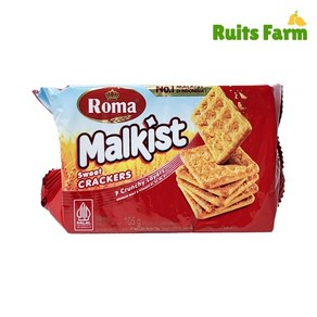 [루츠팜] 말키스트 크래커 105g 인도네시아과자 roma malkist 로마 말키스트크래커 말키스트 오리지널