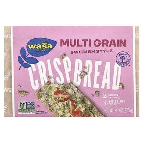 Wasa Flatbead 크리스프 브래드 멀티 그레인, 275g, 3개