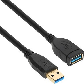 USB3.0 연장 AM-AF 케이블 3m (블랙) 넷매이트NM-UF330BKZ, 없음, 1개, 선택없음