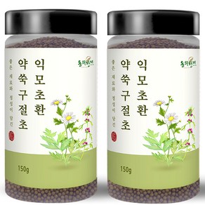 동의한재 약쑥 구절초 익모초환 6종 원재료, 150g, 2개