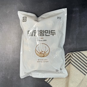 엄지 메밀왕만두 맛있는 냉동식품, 1.4kg, 1개