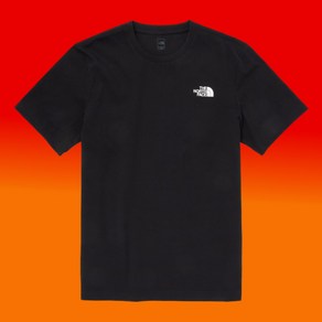 [국내정식매장] 노스페이스 반팔티 티셔츠 COTTON BASIC S/S R/TEE 3 - BLACK