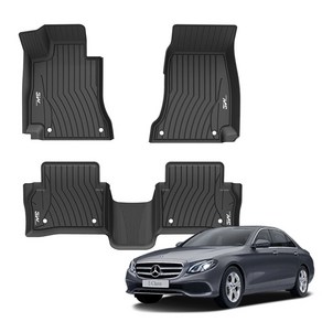 벤츠 E class W213 3W 에코라이너 TPE 카매트 3D 5D 6D 2016.06 ~, 3W 에코라이너 1+2열