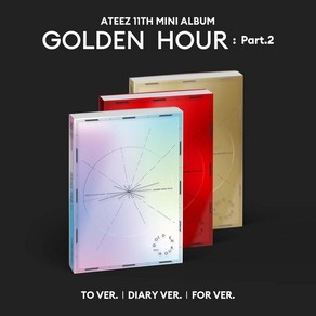 에이티즈 미니 11집 골든아워 GOLDEN HOUR Pat.2 포토북 버전 미개봉 / 버전선택, Fo Ve.(금)