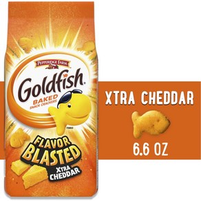 미국발송 goldfish 골드피쉬 미국 고래밥 고래과자 체다치즈 크래커 187g