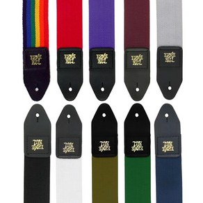 ERNIEBALL 어니볼 POLYPRO GUITAR STRAP 폴리프로 기타 스트랩, 1개