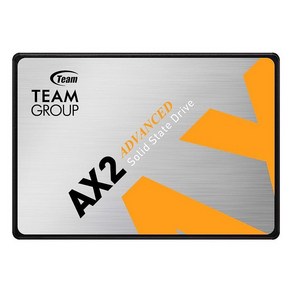 TEAMGROUP EX2 1TB 3D NAND TLC 2.5인치 SATA III 내부 솔리드 스테이트 드라이브 SSD(최대 550/520MB/s의 읽기 및 쓰기 속도) 노트북 및