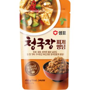 샘표 청국장 찌개 양념