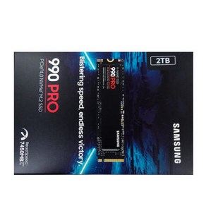 [삼성전자] 공식인증 990 PRO seies 2TB M.2 NVMe MZ-V9P2T0BW