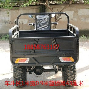 트럭발전기 Zongshen 300cc 풀타임 4륜 구동 농부의 차량 버킷 ATV 오프로드 바이크 오토바이 산악 농업용, 02 4 드라이브 패키지 1