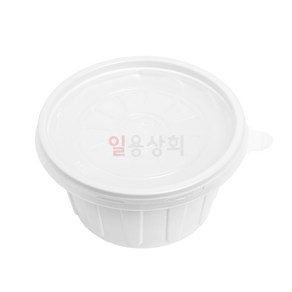 [ILYONG] 국용기 JH 105파이 중 300ml 300세트 백색, 300개, 1세트