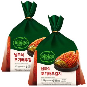 비비고 포기배추김치 더 풍부한 맛 3.3kg -인증