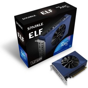 스파클 인텔 아크 A310 ELF 4GB GDDR6 싱글팬 SA310E4G, 1개