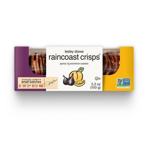 레인코스트 크리스프 살구 무화과 앤 레몬 [미국내수용] Raincoast Crisps Apricot Fig & Lemon Crisps