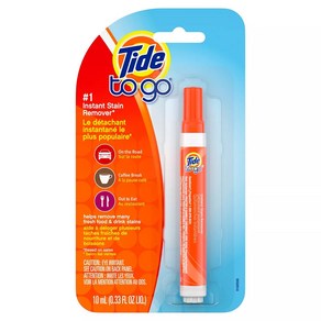 [미국직배송]타이드 휴대용 얼룩 제거 펜 Tide To Go Stain Remove Pen, 10ml, 1개