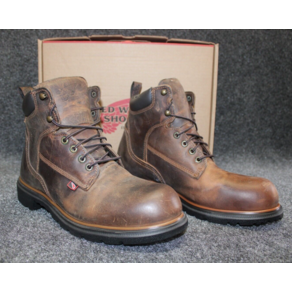 Red Wing Shoes 레드윙 912 사이즈 8.5 EE 다이나포스 브라운 가죽 부츠 남성 EH 미국 디스트레스드