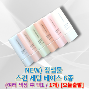 정샘물 스킨 세팅 베이스 6종 [JUNGSAEMMOOL] 정샘물세팅베이스 베이스정샘물, 1개, [본품] 톤 코렉팅 베이스 40ml