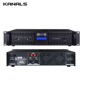 KANALS BKA-1300 카날스 BKA1300 2채널 파워앰프 630W + 630W 파워앰프 매장/교회/학교/강의실