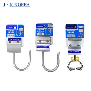 JK 타카걸이 알루미늄 망치걸이 JK-02 JK-03 JK-07 공구걸이 회전식 클립형 벨트홀다, 1개