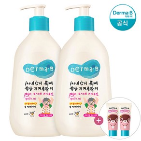 [도구리 콜라보] 더마비 데일리 모이스처 바디로션 400ml 1+1+튜브견본2개(랜덤), 1개