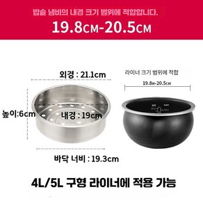 저당 밥솥 트레이 국밥 1인용 혈당조절 도구 플레이트 분리형 당질, 상세 페이지 참고