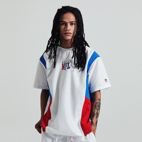 엔에프엘 NFL X PEPSI Collection 펩시 컬러 블록 티셔츠 B WHITE F222MTS951