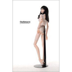 돌모아 구체관절인형 만들기 커스텀돌 제작 안장형 돌스탠드 40cm 패션돌용 Dollmoe Doll Stand (Black), 본품, 1개