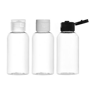 허브스프레이 원터치캡 플라스틱용기 30ml~500ml, 50ml(타원형), 투명용기 검정캡, 1개