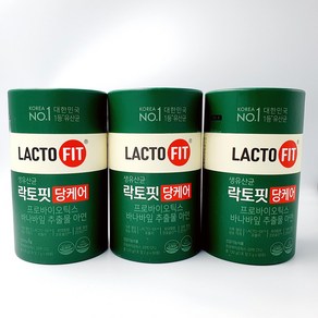 락토핏 당케어 유산균 2g x 60포 3개, 120g