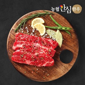 농협안심한우 1등급 한우 채끝 250g+250g