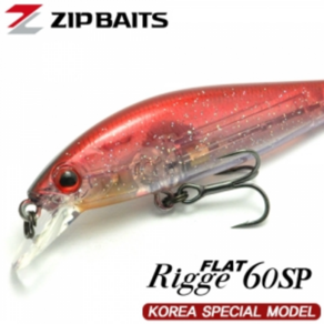 [아프리카피싱] 집베이트 릿지 플랫 60SP (Rigge Flat 60SP) 995번 팻타이거 칼라 입고!!!, LK-001, 1개