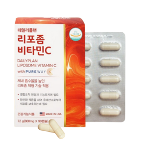 데일리플랜 리포좀 비타민C 800mg x 90캡슐, 9개, 10정