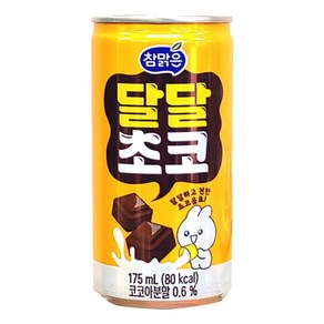 참맑은 달달 초코 코코아 캔음료, 90개, 175ml