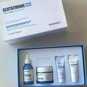 MEDI-PEEL GLUTATHIONE HYAL AQUA MULTI CARE KIT/ampoule+ceam+foaming gel, 1개